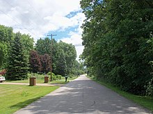 Sugar Bush Knolls has the highest median household income of any incorporated place in Greater Akron. Lake Martin Drive, Sugar Bush Knolls, Ohio.jpg