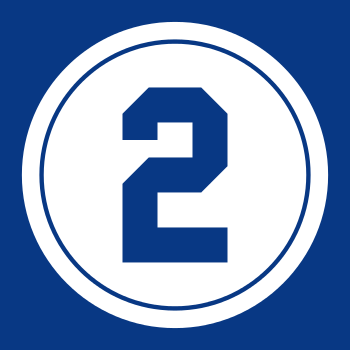 English: Retired number 2 of Tommy Lasorda, Lo...