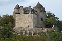 Photo du château de Saignes