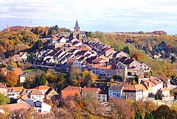 Skyline of Hombourg-Haut