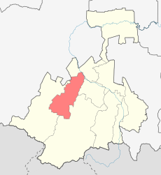 Digorskij rajon – Mappa