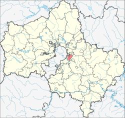 Location of Lyubertsy Region (Moscow Oblast).svg