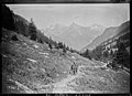 Corvée de soupe au 27e BCA lors des manœuvres en Maurienne de septembre 1930.