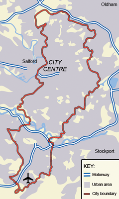 Location map United Kingdom Manchester