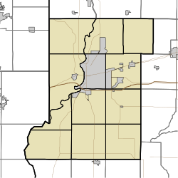 Ehrmandale is located in Vigo County, Indiana