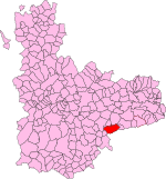 Localisation de San Miguel del Arroyo