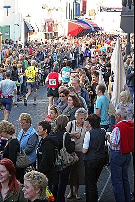 Зрители марафона в 2007 году