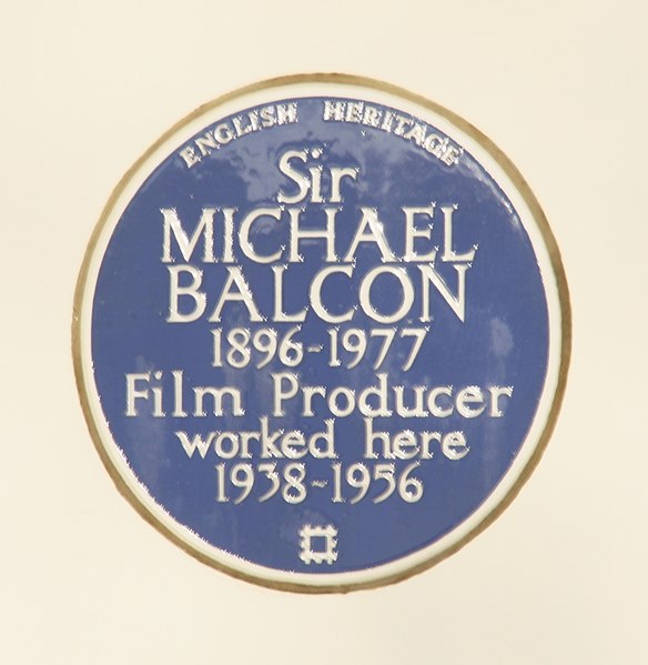 File:Michael Balcon blue plaque.jpeg
