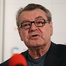 Miloš Forman na Mezinárodním filmovém festivalu v Karlových Varech (2009)