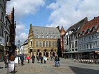 Der Marktplatz in Minden