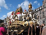 Gouden Koets op de Grote Markt.