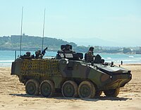 Mowag Piranha de la Infantería de Marina Española.JPG