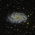 NGC 2336 par le télescope spatial GALEX.