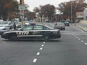 A NYPD School Safety vehicle in the formerly used dark blue livery. NYPD School Safety RMP.jpg