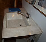 Hemp composite sink basin