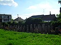 Régi sírkövek a református temetőben