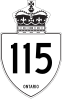 Highway 115 shield