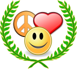 Peace love and happyness award