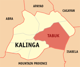 Tabuk na Kalinga Coordenadas : 17°24'25"N, 121°26'33"E