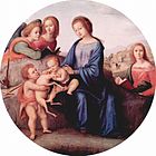 ピエロ・ディ・コジモ, Madonna and Child with Saints and Angels (c. 1520)