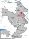 Lage der Gemeinde Querenhorst im Landkreis Helmstedt