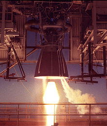 RS-68 rocket engine test firing at Edwards RS-68 Rocket Engine.jpg