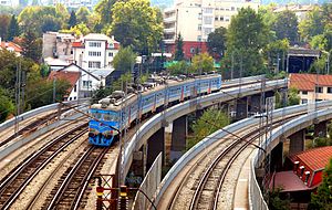 Railway bridges in the Belgrade railway junction network