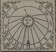 Rellotge de sol de Sant Cebrià