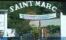 Приветственный знак Saint-Marc на Frecyneau.jpg