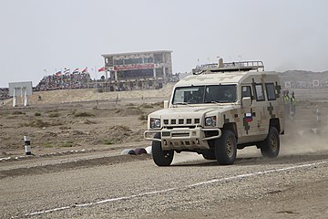 BJ2022 used by Russian Ground Forces at the Secure Environment of International Army Games in 2017.