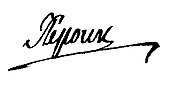 signature de Jean-Marie Repoux
