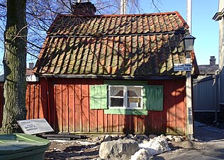 Skampålens torg Breda gatan / Östra varvsgatan.