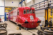 復元整備中のM290.002（2020年12月、チェコモラヴィア鉄道検修有限責任会社）