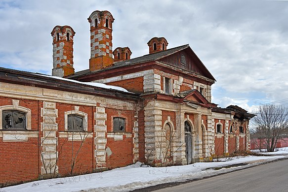 70. Конюшня усадьбы фон Дервизов, Соха, Старожиловский район Автор — Ludvig14