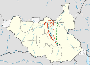 Kart over Jongleikanalen