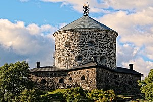 Skansen Lejonet vid Gullbergsvass.