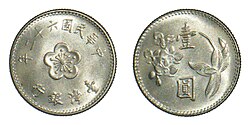 1 ახალი დოლარი, 1973