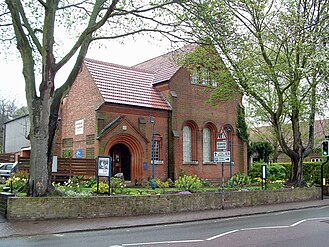 The old Hatfield Road building, which previously housed the St Albans Museum's main collection. It has now been turned into housing.