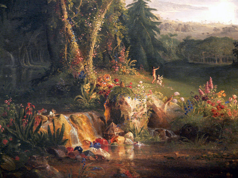 File:Thomas Cole The Garden of Eden detail Amon Carter Museum.jpg