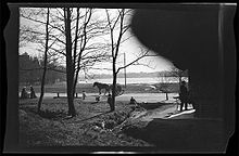 foto door Simberg van de Töölönlahtibaai, 1902