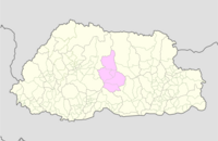 Тронгса Бутан location map.png