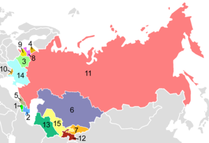 Post-Soviet states in alphabetical order