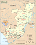 Miniatura para Geografía de la República del Congo
