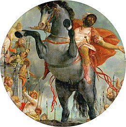 Paolo Veronese: Marcus Curtius Galerie Borghese, Řím 1550-1552