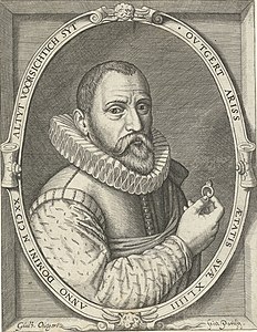 Portrait de son père Outgert Ariss Akersloot (1620)