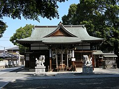 彌刀神社拝殿