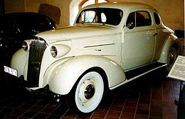 Una Chevrolet Master Serie GB coupé del 1937