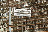 06/2023: Clara–Zetkin–Weg auf der Westseite der Ihme