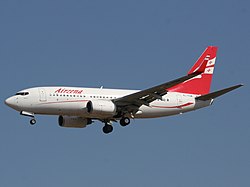 Boeing 737-700 der Georgian Airways