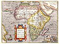 Mapa Afryki z 1570
